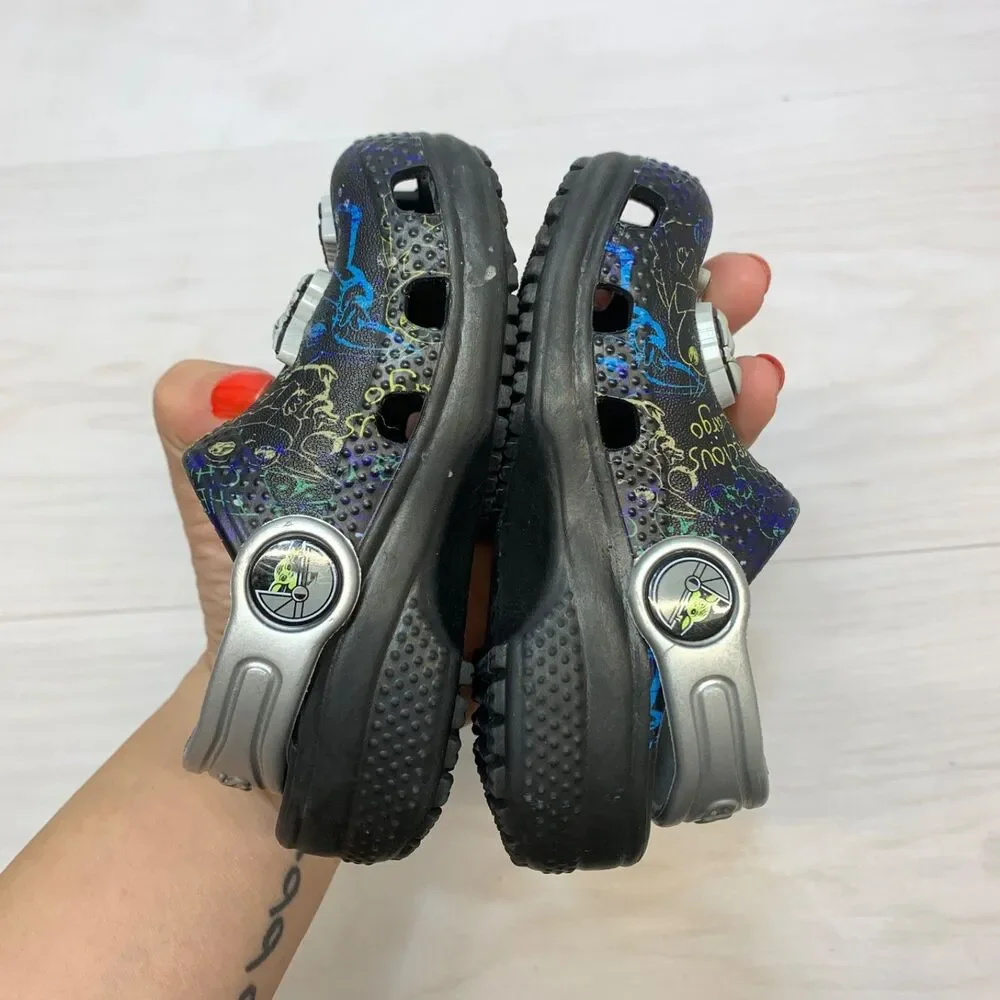CROCS Toddler Size C5‎ Clog T Unisex Star Wars The Mandalorian Sandals